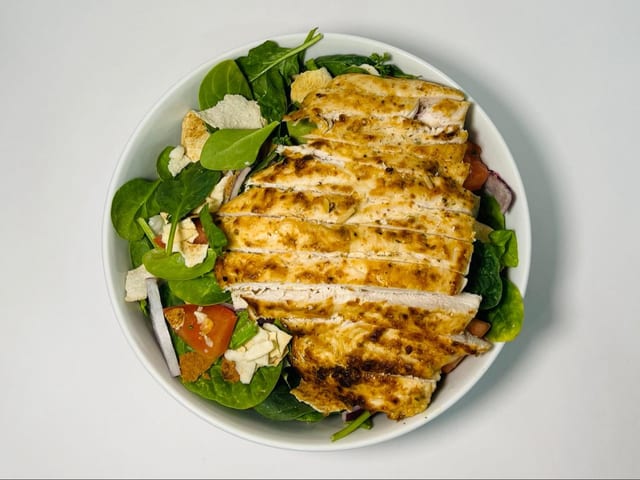 Chicken Cream Chops Bowl.